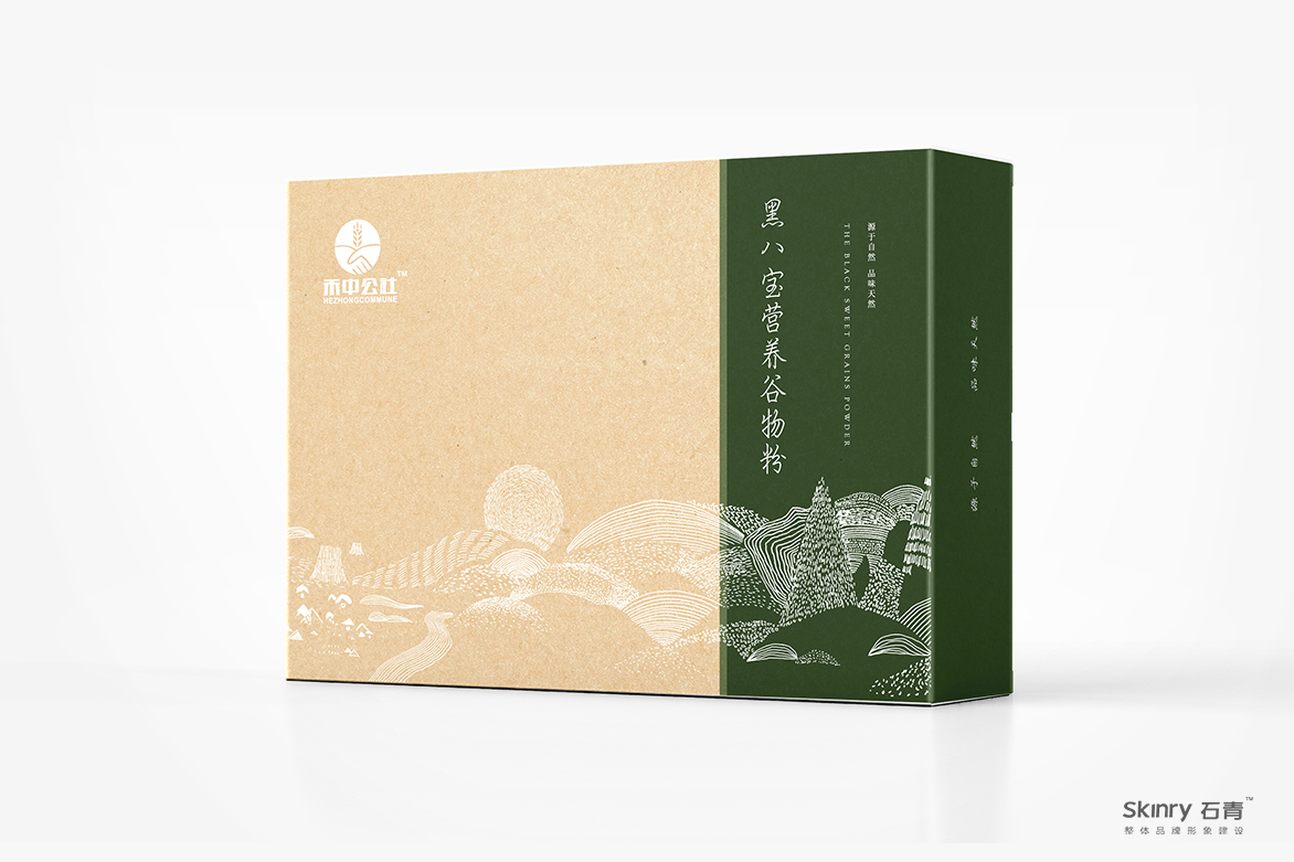 食材品牌設計策劃|禾中公社粥包裝設計